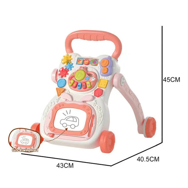 Cartoon Multi-Function Walking Car
