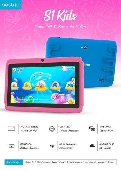 Accessorises & Wearables  Bestrio - Kids Tablet